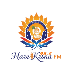 Hare Krsna FM 98.5 Mhz logo